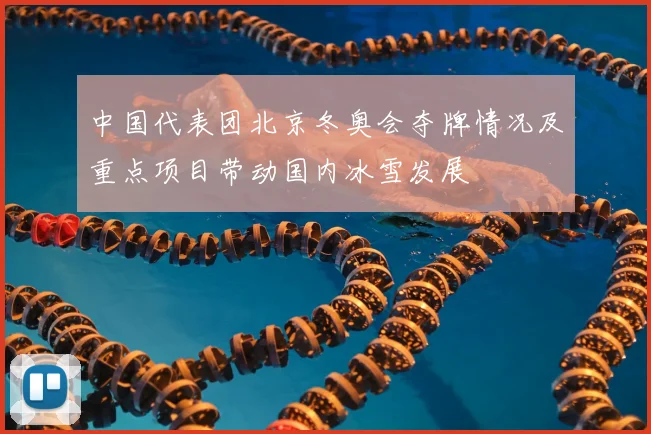 中国代表团北京冬奥会夺牌情况及重点项目带动国内冰雪发展
